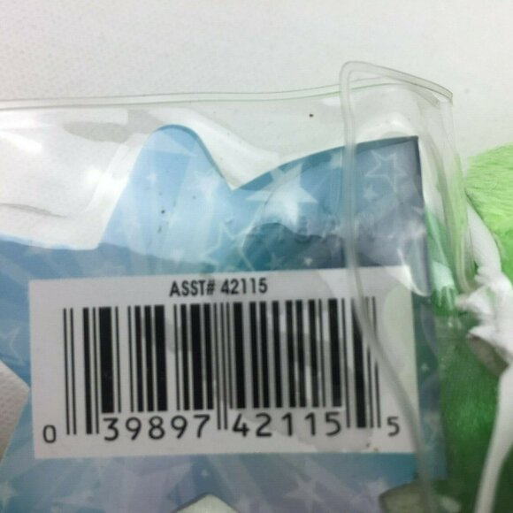 Neopets Series 3 Speckled Bruce Plush Toy Keyquest Virtual Prize Green Yellow - Picture 9 of 12